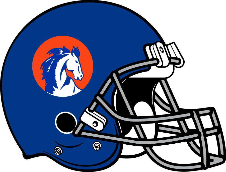 Boise State Broncos 1972-1973 Helmet Logo diy iron on heat transfer